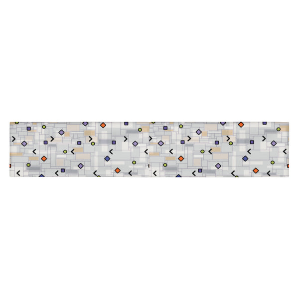 Dynamic Shapes - Trendy All-Over Print Headband - - Headbands