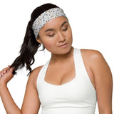 Dynamic Shapes - Trendy All-Over Print Headband - - Headbands