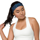 Galactic Swirl - Athletic Style Meets Cosmos - - Headbands