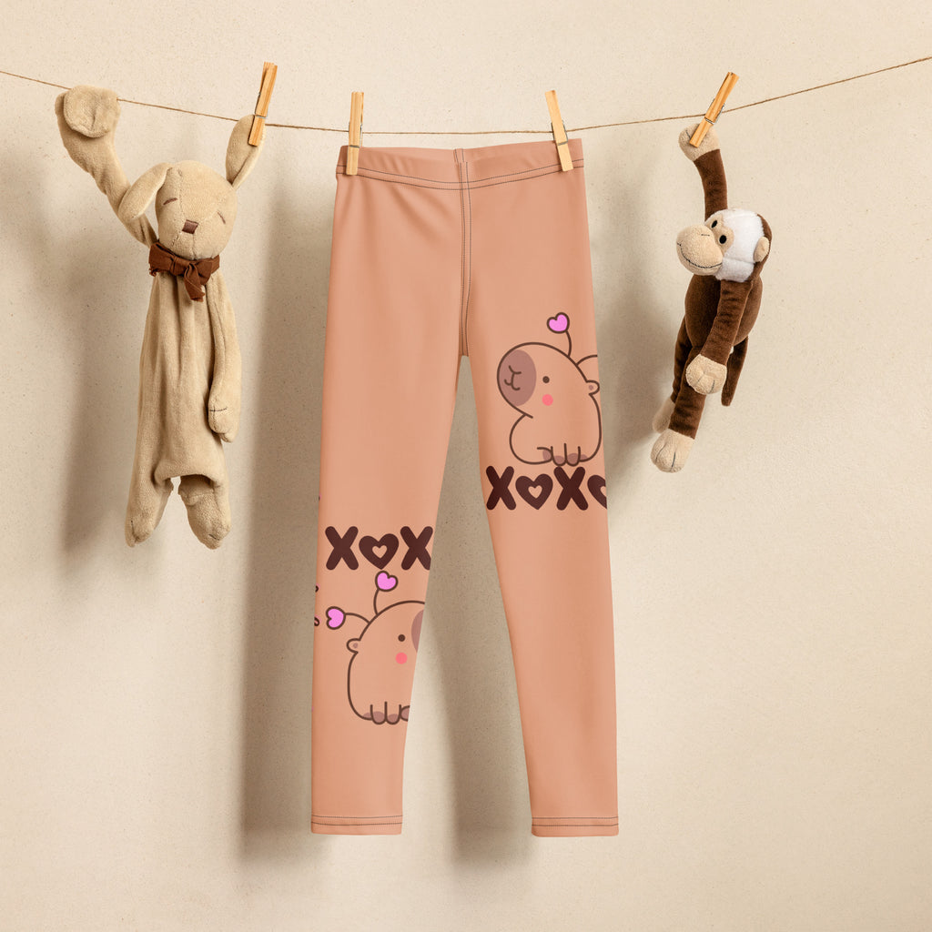 Cuddly Hugs Kids Leggings - Embrace Sweet Memories - - Legging