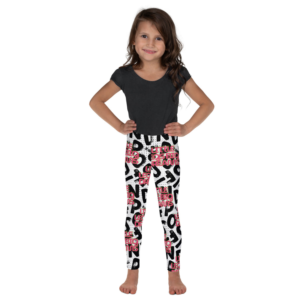 Dream Big - Inspirational Kids Leggings - 7 - Leggings