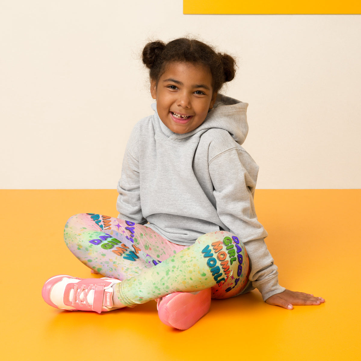 Daddy's Girl, Mommy's World - Whimsical Kids Leggings - - Leggings