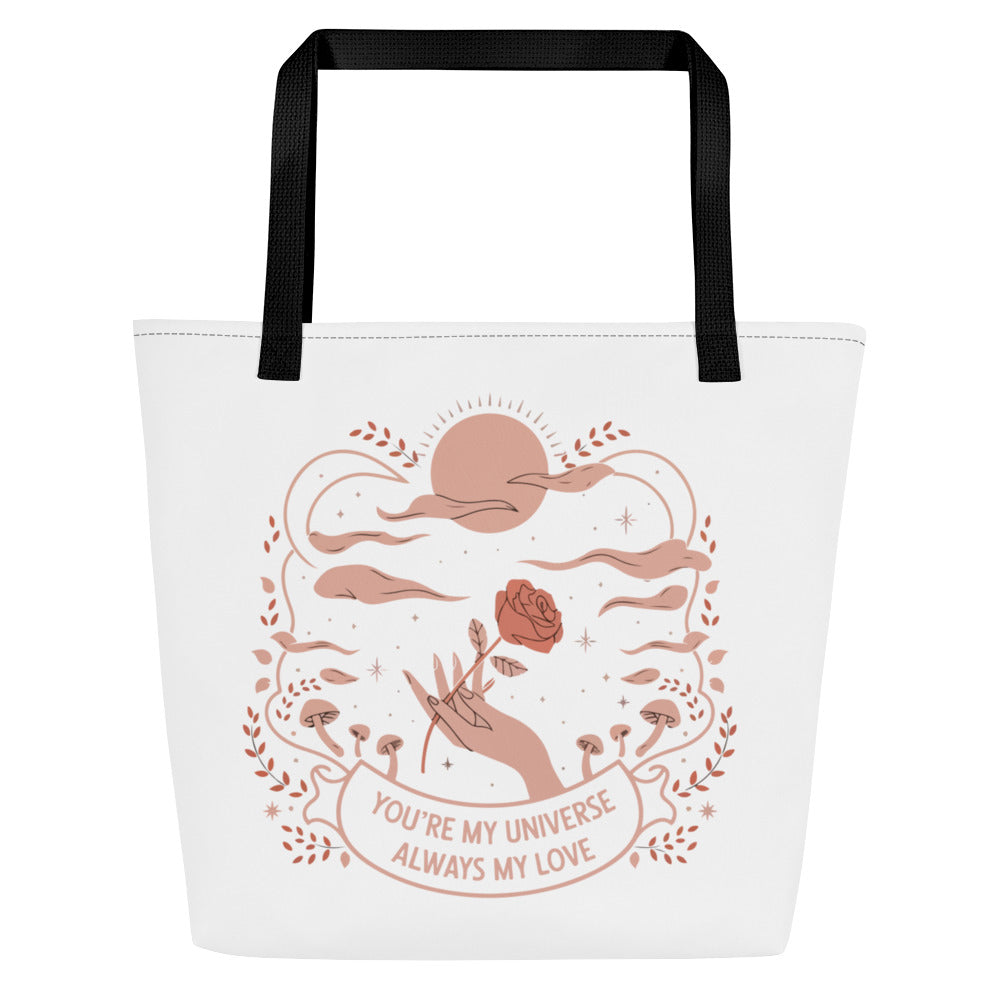 You're My Universe - Romantic Tote Bag - Default Title - Tote Bags