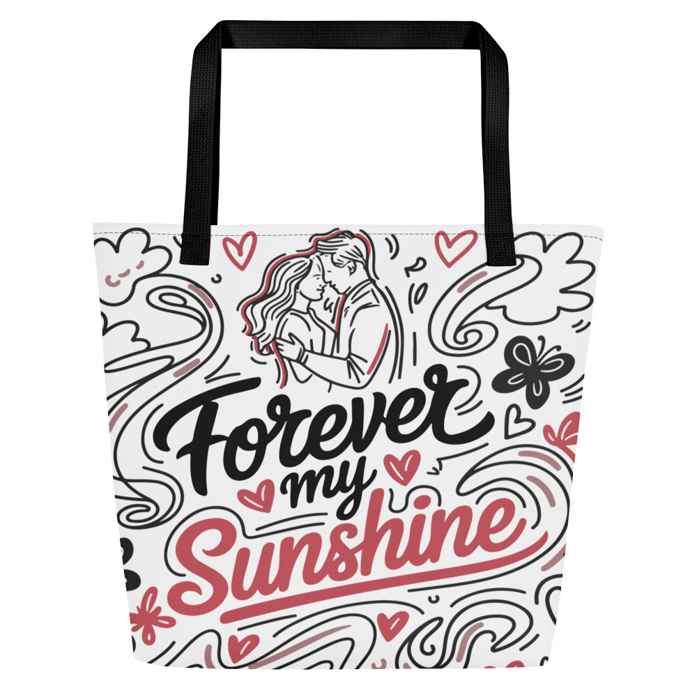 Forever My Sunshine - Romantic Tote Bag - Default Title - Tote Bags