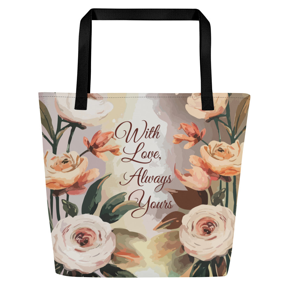 Delicate Love - Tote Bag for Girlfriend - Default Title - Tote Bags