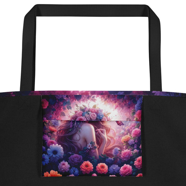 Whispers of Wildflowers - Nature's Radiance - - Tote Bags