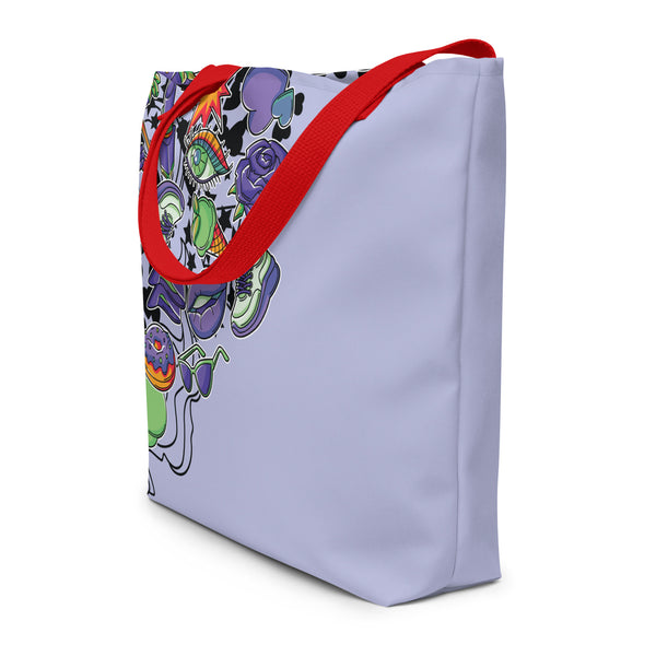 Frogs, Donuts, and More - Artistic Tote Bag Extravaganza - - Tote Bags