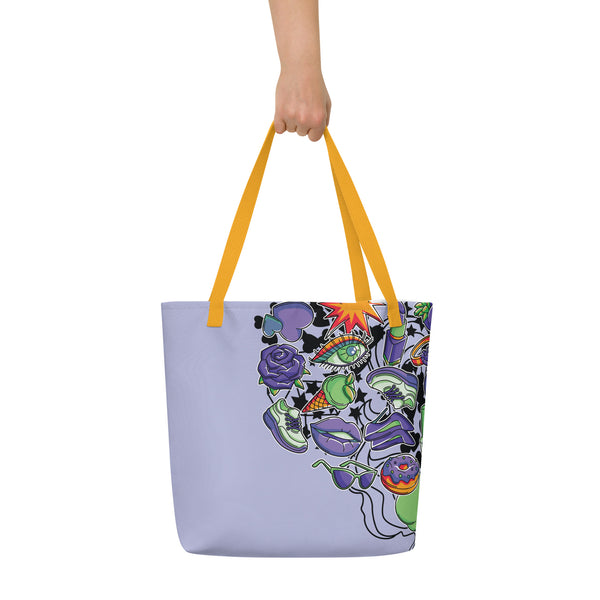 Frogs, Donuts, and More - Artistic Tote Bag Extravaganza - - Tote Bags