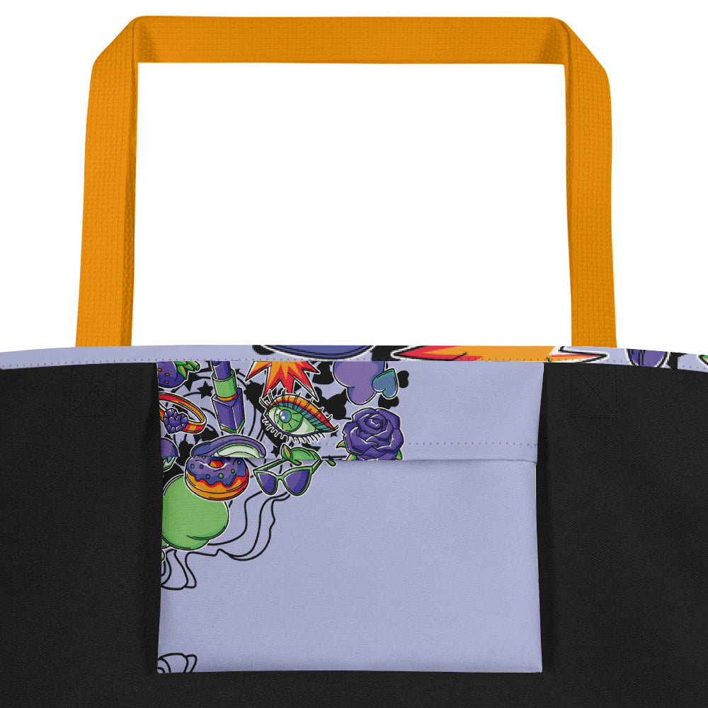 Frogs, Donuts, and More - Artistic Tote Bag Extravaganza - - Tote Bags