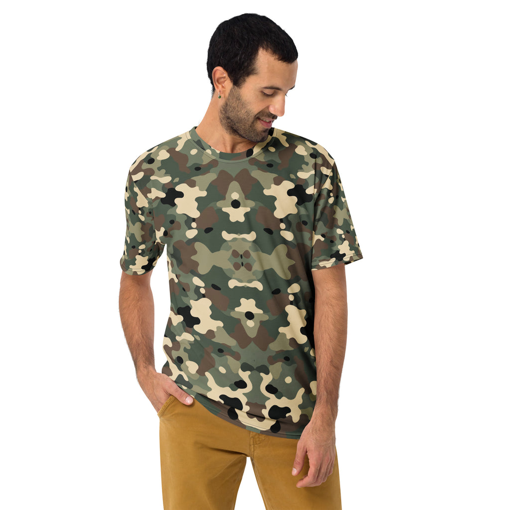 Rugged Elegance - The Essential Camo Tee - - T-shirts