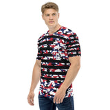 Patriotic Camouflage - Modern Flag T-Shirt - - T-shirts