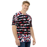 Patriotic Camouflage - Modern Flag T-Shirt - - T-shirts