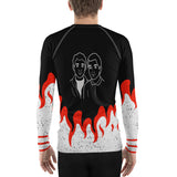 Burning Bond Rash Guard for Best Friend - - Long Sleeves T-shirts