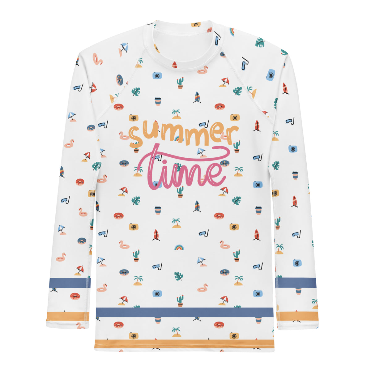 Sun & Sea Vibes – Rash Guard for Best Friend - 2XL - Long Sleeves T-shirts