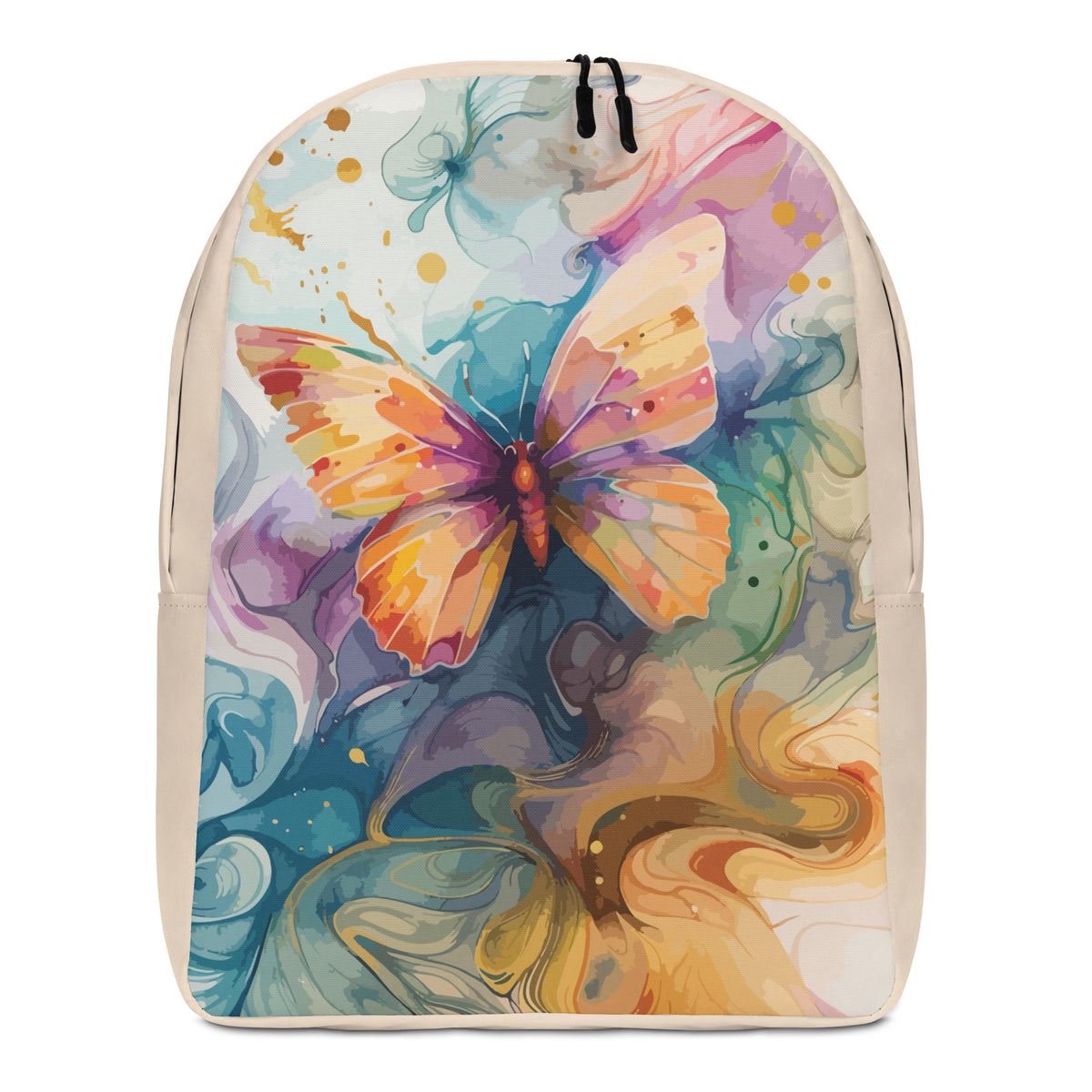 Butterfly Dreams - All-Over Print Minimalist Backpack - - Minimalist Backpacks