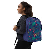 Tropical Vibes Minimalist Backpack - - Backpacks