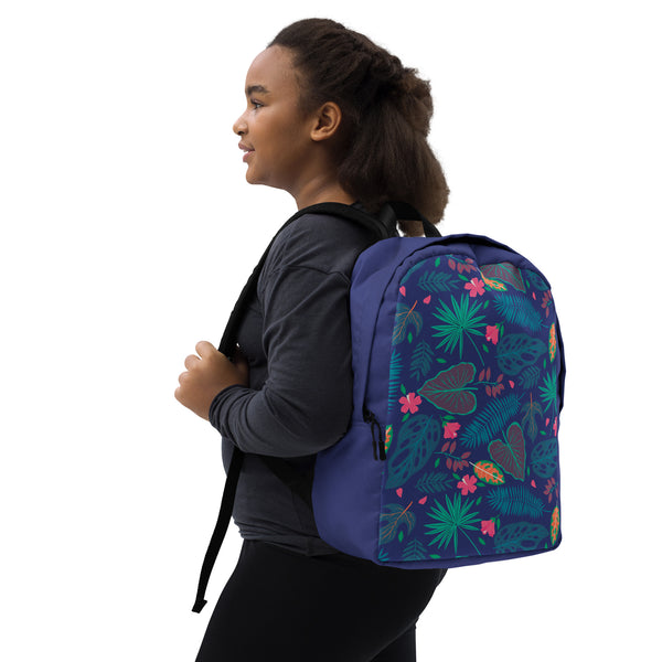 Tropical Vibes Minimalist Backpack - - Backpacks