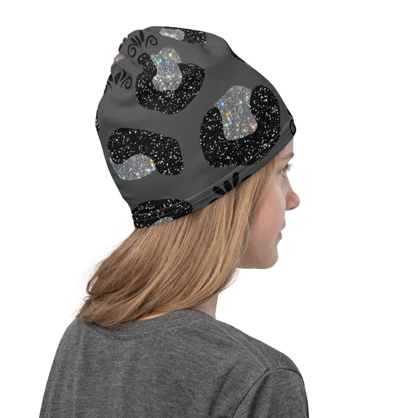 Starry Night Print Neck Gaiter - - Hair Accessories