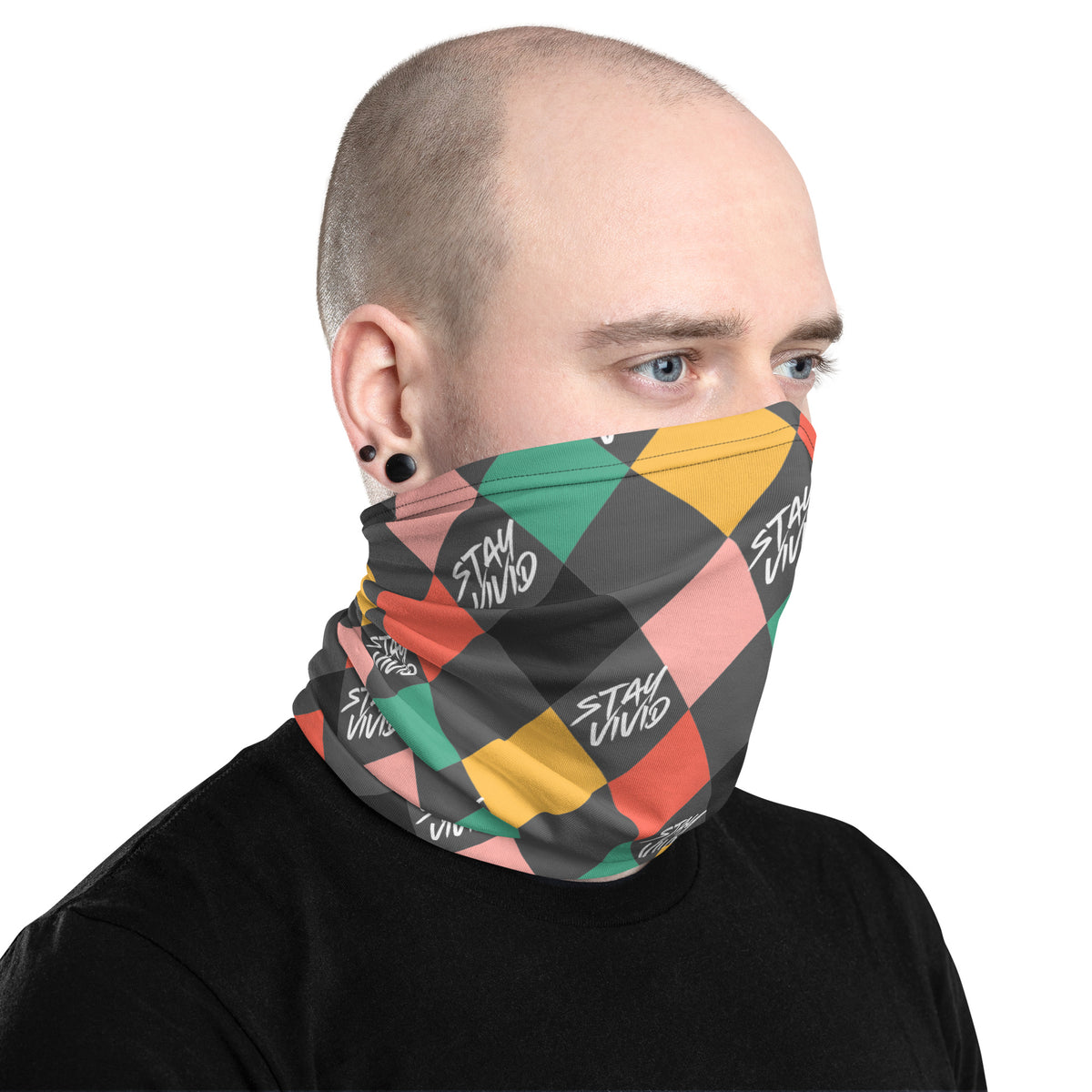 Stay Vivo - Cross-body Bag for the Vibrant Soul - - Neck Gaiter