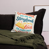Grandad's Storybook Pillow, Filled with Love - - Pillows
