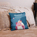 Heartfelt Hug for Grandma – Premium Pillow Gift - Default Title - Pillows