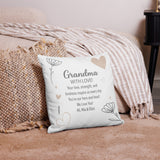 Honoring Grandma with a Love-Filled Pillow – Perfect for Her - Default Title - Pillows