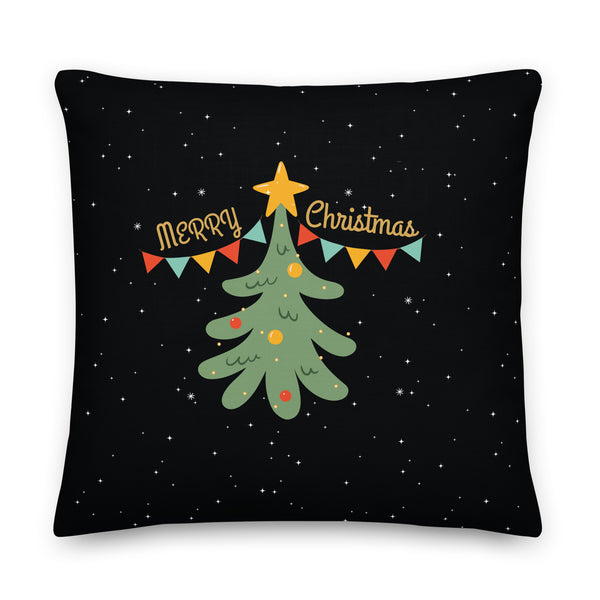 Festive Merry Christmas Pillow for Gifting Joy - - Pillows