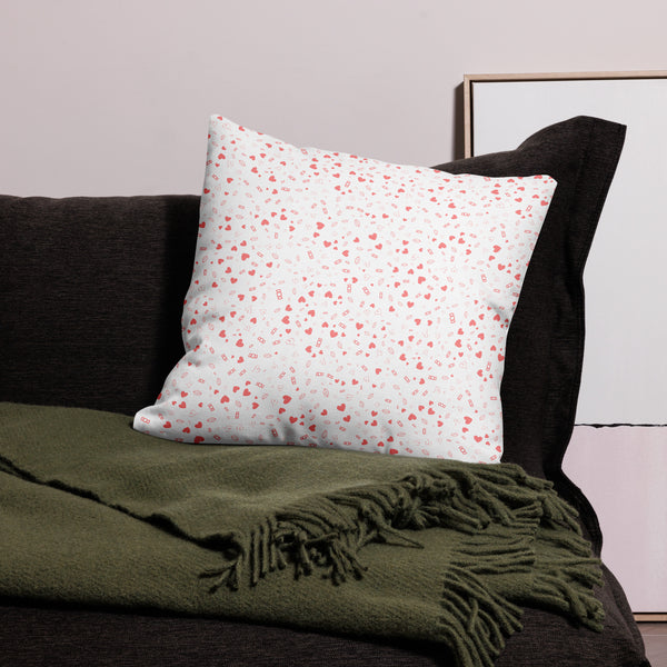 Wrapped in Love: Premium Cushion for Valentine’s Day - - Premium Pillows