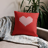 Heartfelt Memories - Romantic Cushion Gift for Her - - Premium Pillows