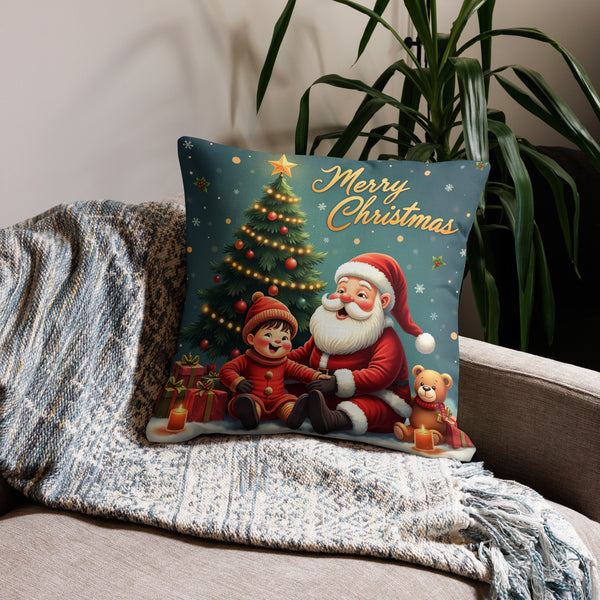 Premium Merry Christmas Pillow for Kids - Default Title - Pillows