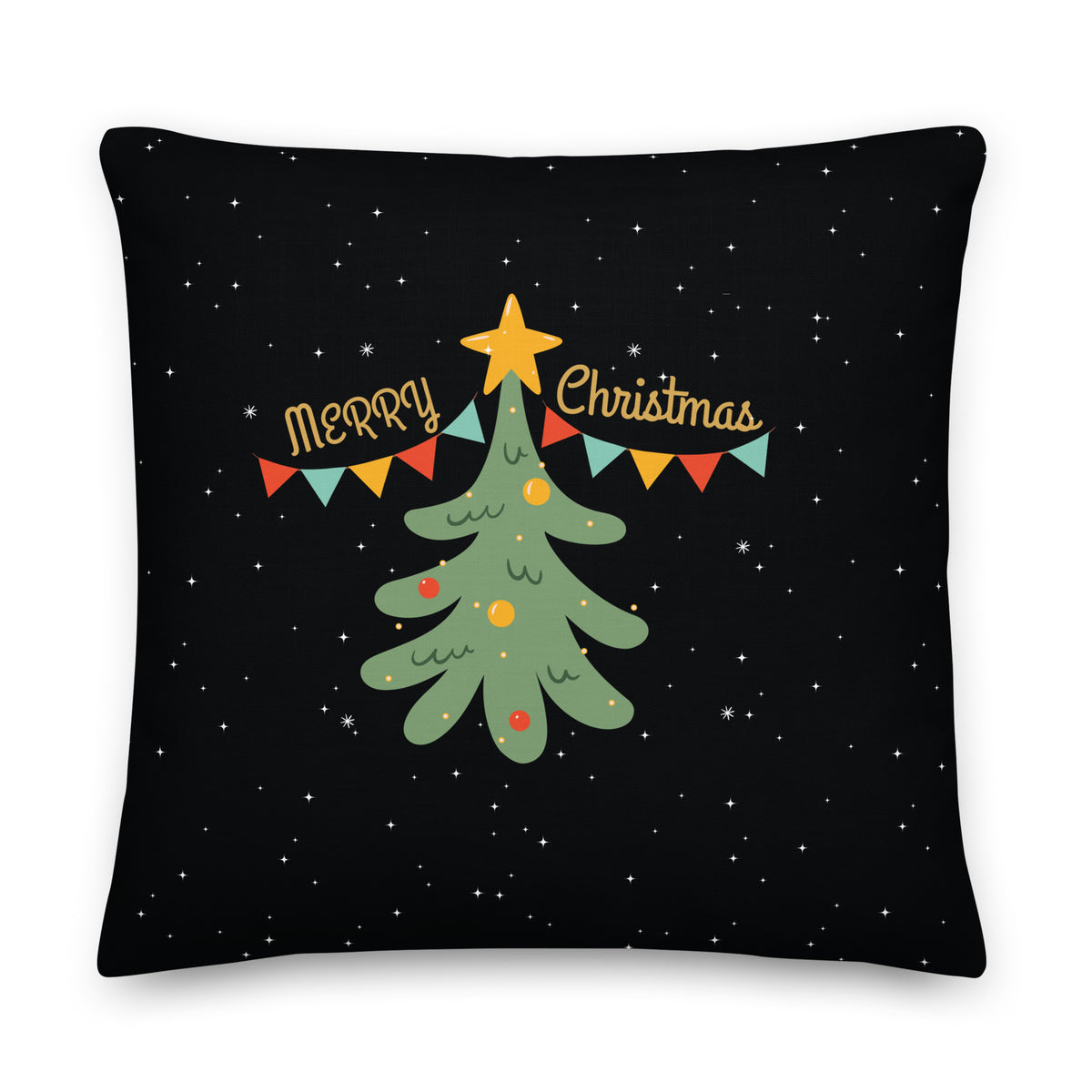 Festive Merry Christmas Pillow for Gifting Joy - Default Title - Pillows