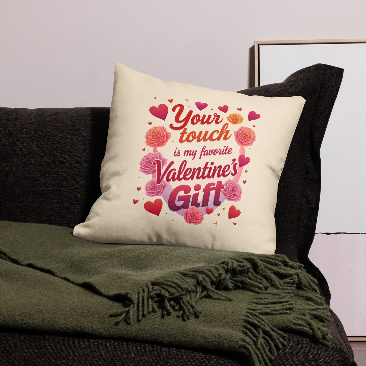 A Romantic Cushion for Your Girlfriend - Valentine’s Day Special - Default Title - Premium Pillows