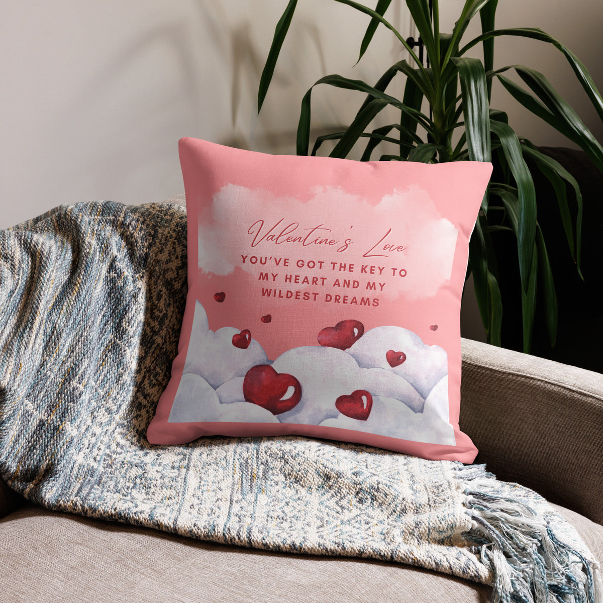 Dreams of Love - Romantic Cushion for Your Girlfriend - Default Title - Premium Pillows