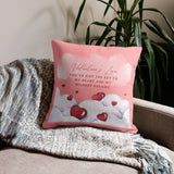 Dreams of Love - Romantic Cushion for Your Girlfriend - Default Title - Premium Pillows