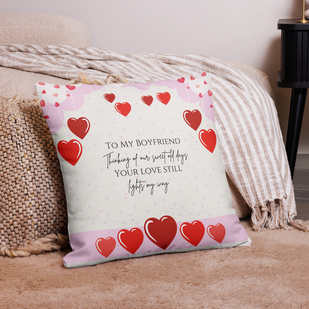 Hanging Hearts of Romance – A Pillow for Your Boyfriend - Default Title - Pillows