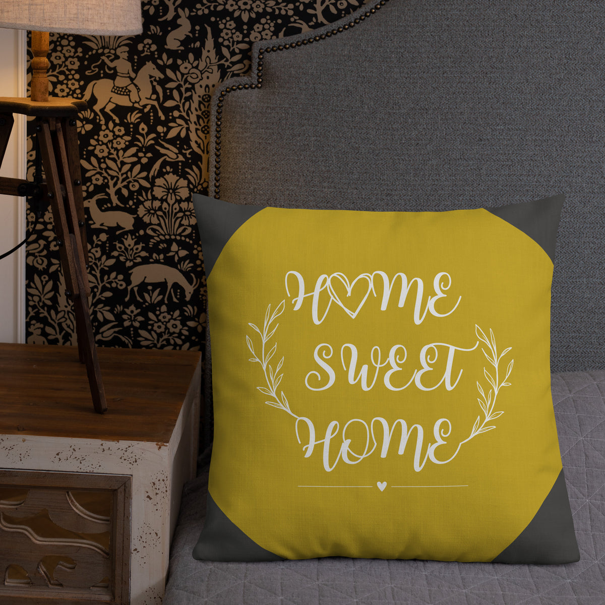 Home Sweet Home - A Cozy Retreat - - Premium Pilllow