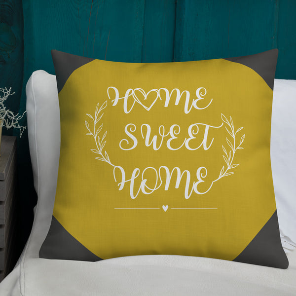 Home Sweet Home - A Cozy Retreat - - Premium Pilllow