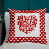 Heartfelt Haven - Valentine's Day Pillow - - Premium Pillows