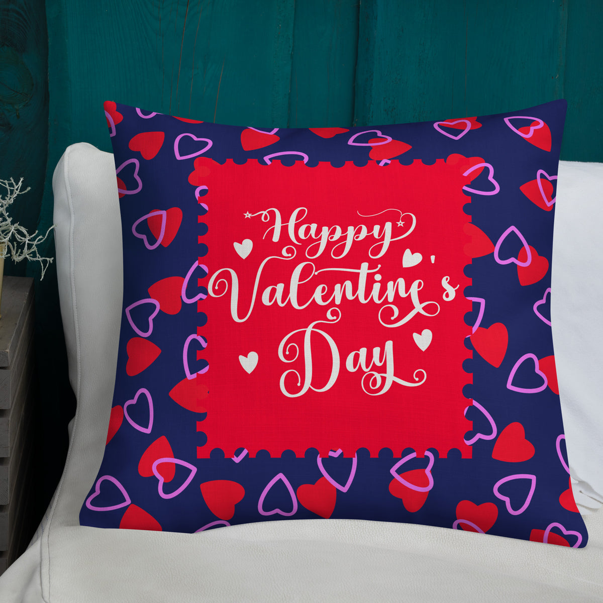 Gift Love Boldly – Valentine’s Premium Pillow - - Pillows