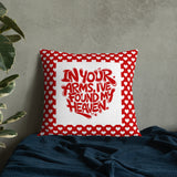 Heartfelt Haven - Valentine's Day Pillow - - Premium Pillows