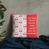 Forever Love - Valentine Pillow for Your Girlfriend - - Premium Pillows
