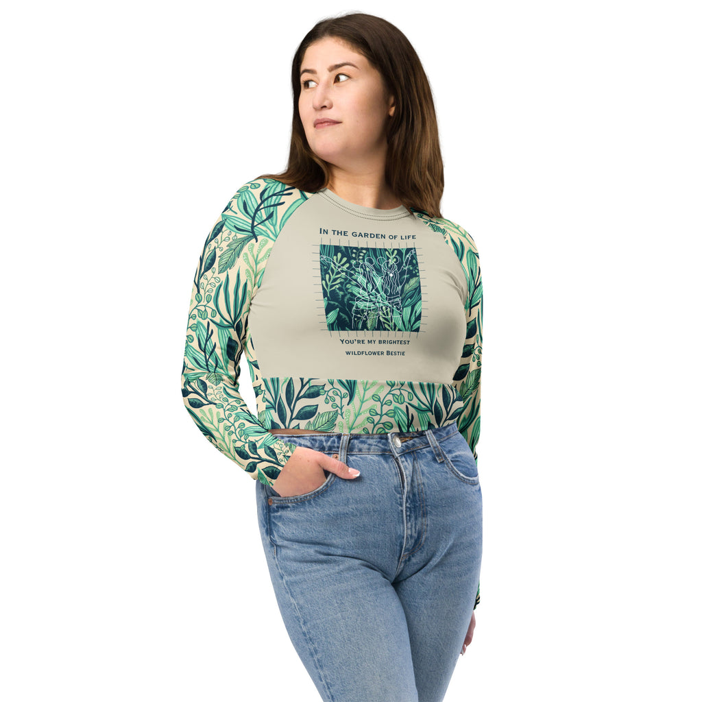 Wildflower Bestie - Wear Your Friendship in Style - 2XL - Crop Tops