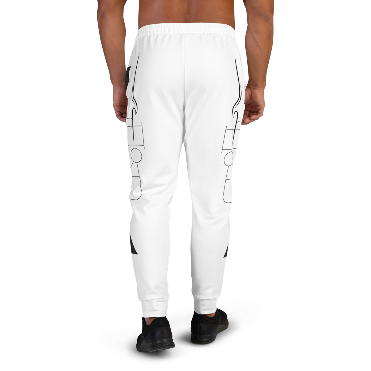 Iconic Comfort - Vintage-Inspired Men’s Joggers - - Legging