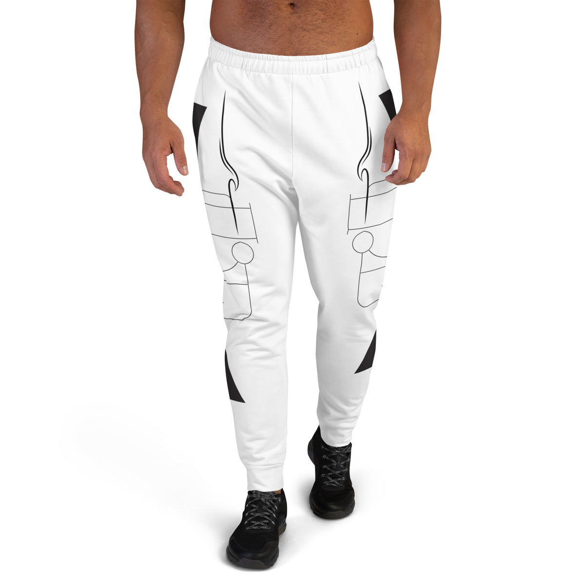 Iconic Comfort - Vintage-Inspired Men’s Joggers - - Legging