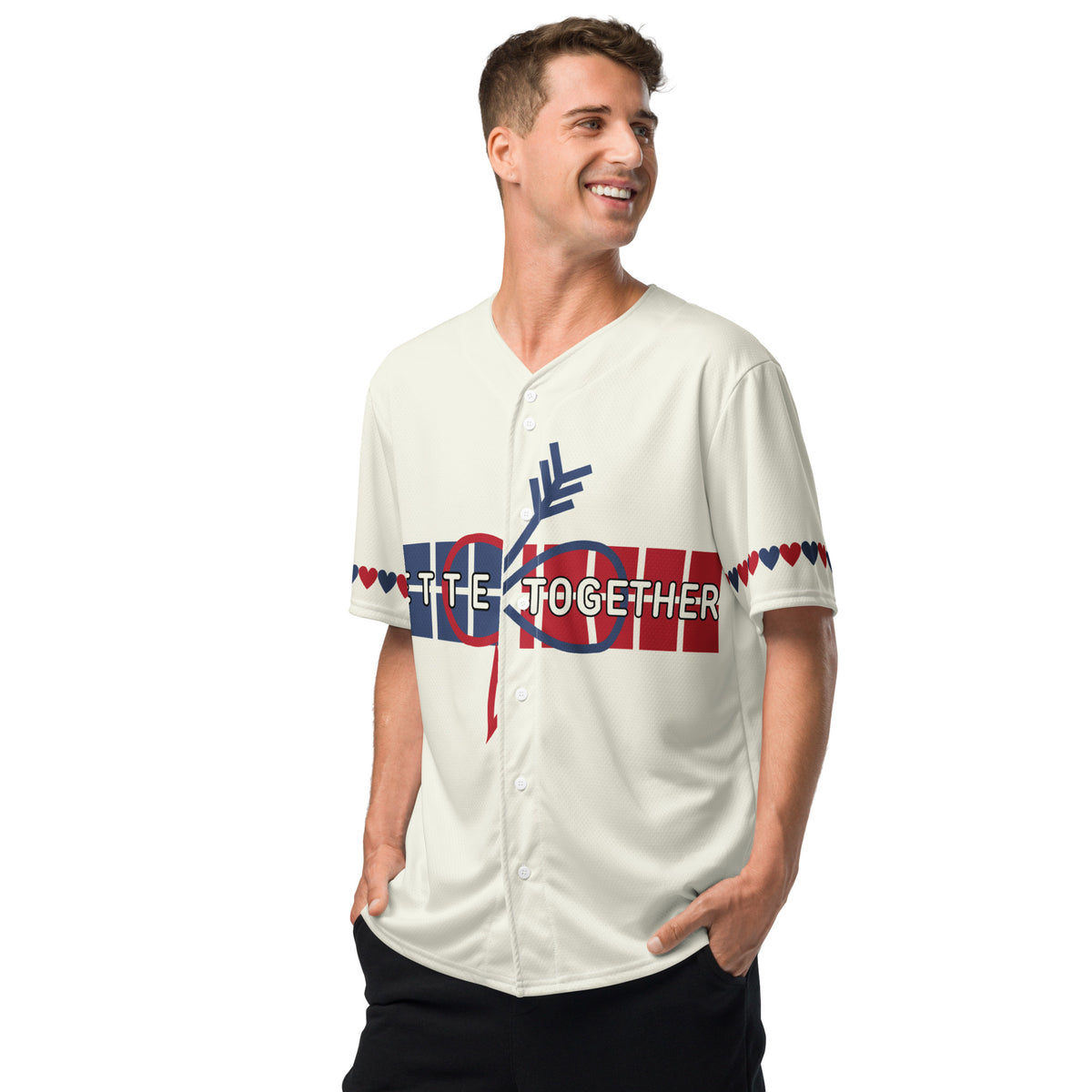 Better Together - Stylish and Sustainable Baseball Jersey - - Jerseys