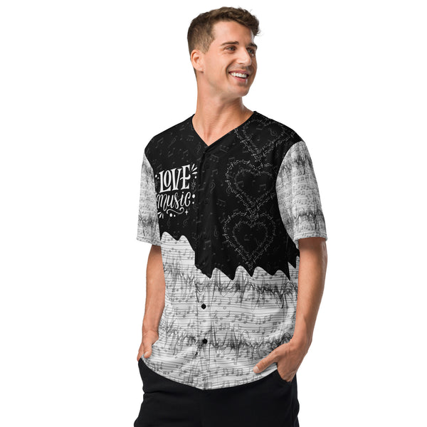 Gift of Rhythm – Musical Baseball Jersey - - Jerseys