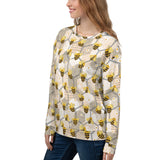 Sweet Hive Harmony - A Cozy, Buzz-Worthy Fashion - - Sweatshirts