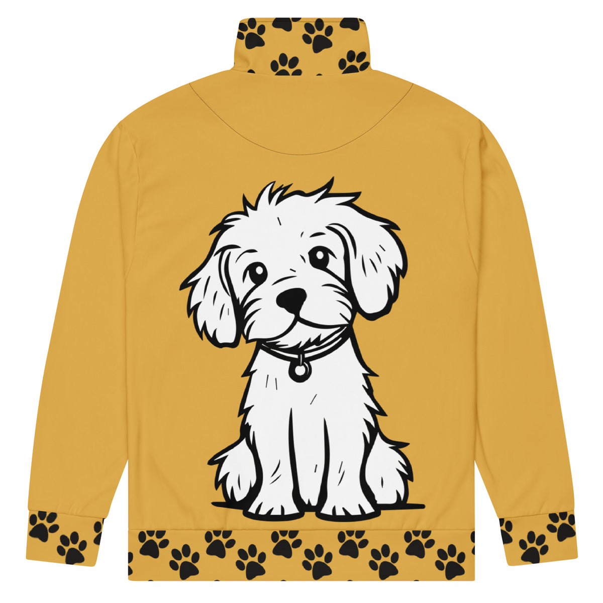 Celebrate Pet Love - Unisex Mustard Track Jacket - 2XL - Jackets