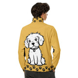 Celebrate Pet Love - Unisex Mustard Track Jacket - - Jackets