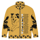 Celebrate Pet Love - Unisex Mustard Track Jacket - - Jackets